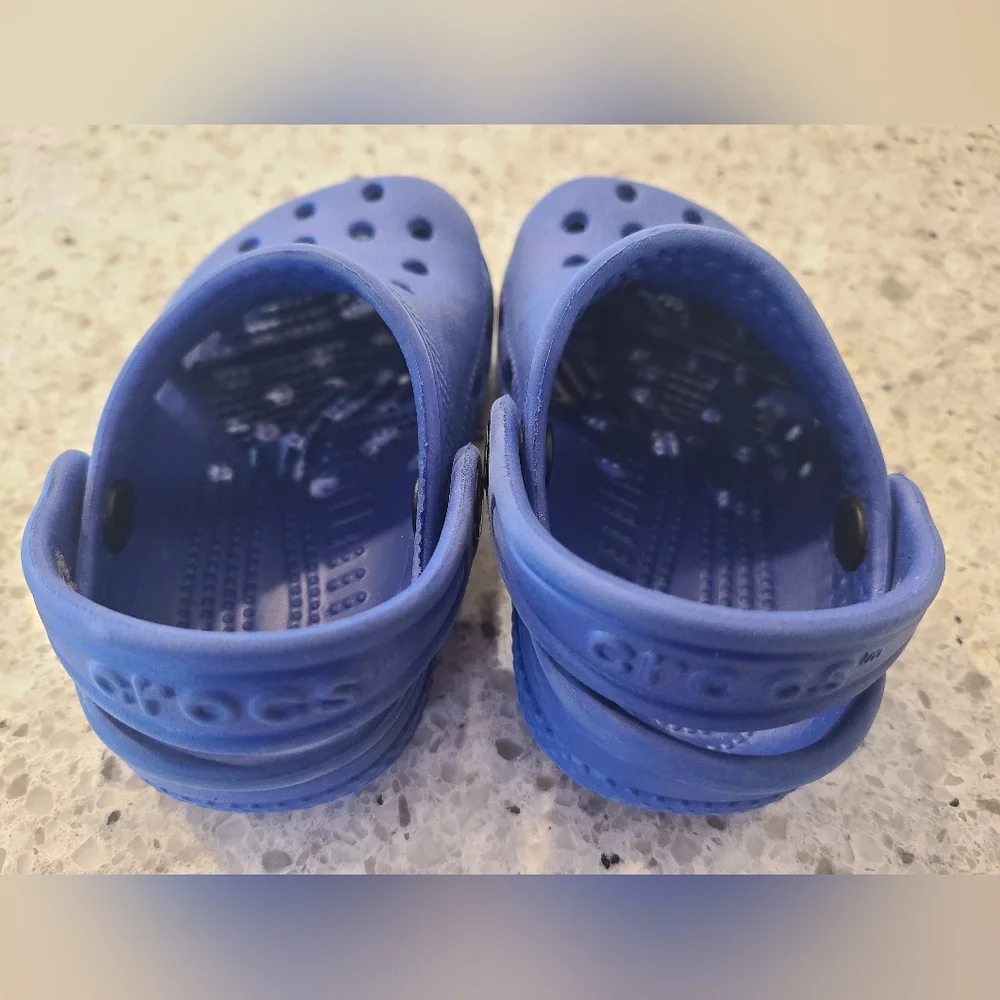 Crocs Blue Clog sz Infant C2/3